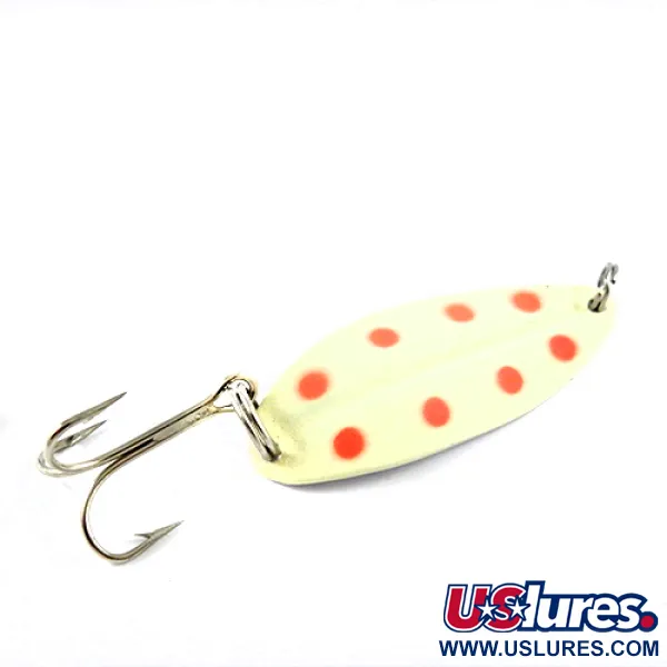 TODDCO Main liner Glow Třpytka, Bílá/Červená/Nikl, 12,5g, #2839