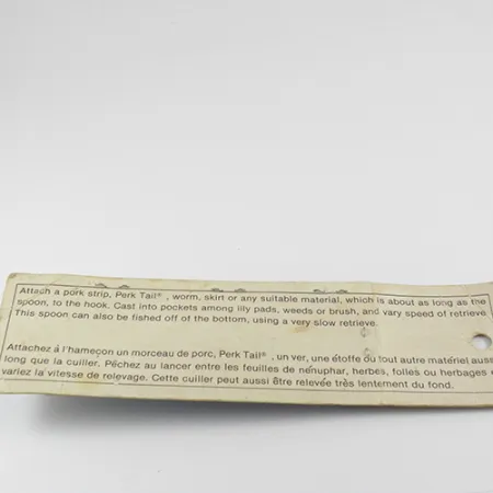 Weedless Johnson Silver Minnow Plandavka, Stříbrná, 1.5g, Neuvázná, #2844