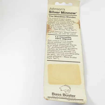 Johnson Silver Minnow Plandavka, Zlatá, 5g, Nezachytávající, #2845