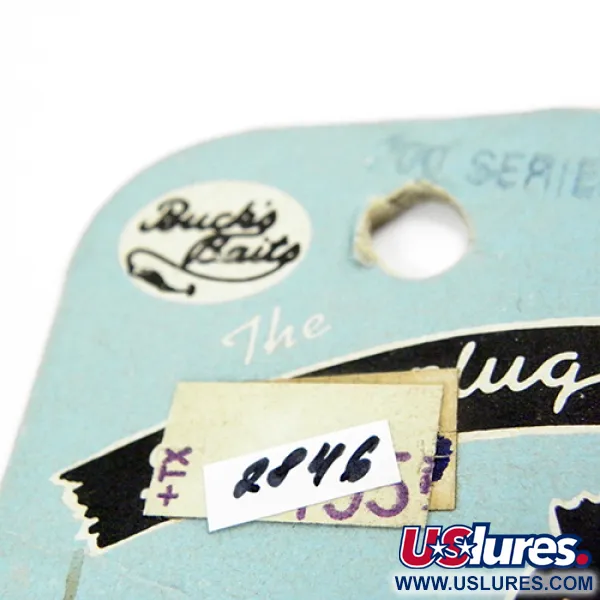 Buck Perry Spoonplug 700 Series, Červená/Krémová, 21g, Vintage, #2846