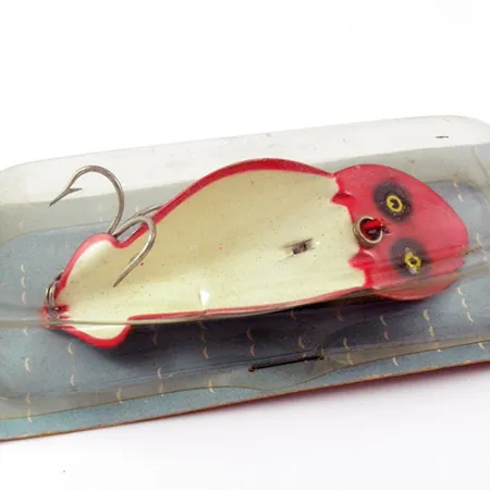 Buck Perry Spoonplug 700 Series, Červená/Krémová, 21g, Vintage, #2846