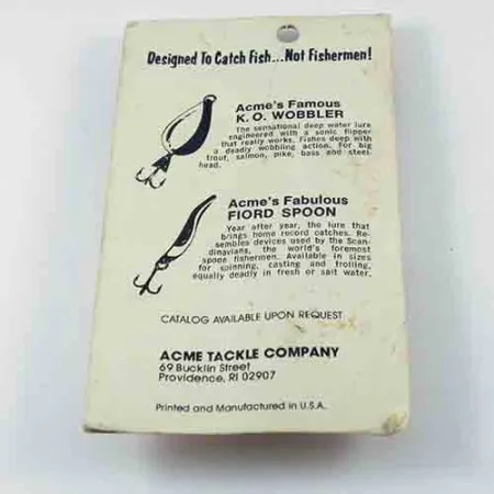 Acme Kastmaster Plandavka, Nikl, 10,5g, Červený Přívěsek, #2851