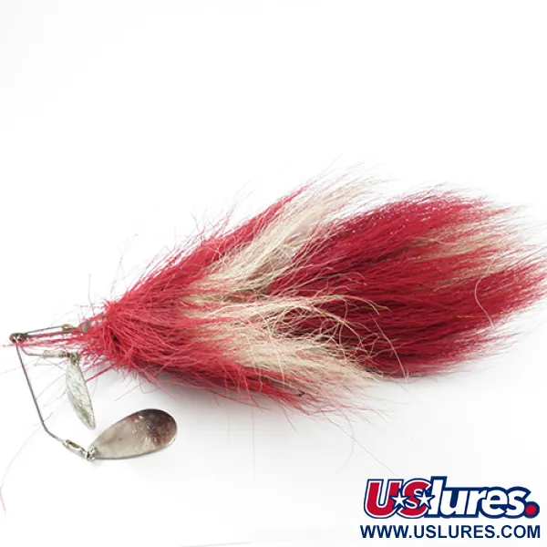 Chippewa Bait Chippewa 4 Spinnerbait, Nikl / Červená, 28g, Dvě rotační lopatky, #2909