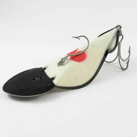 Buck Perry Spoonplug, Bílá/Černá, 28g, Hloubková kontrola, #2914