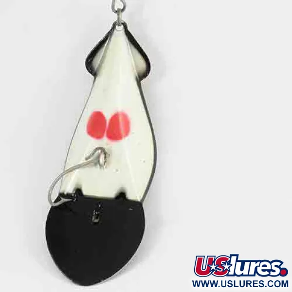 Buck Perry Spoonplug, Bílá/Černá, 28g, Hloubková kontrola, #2914