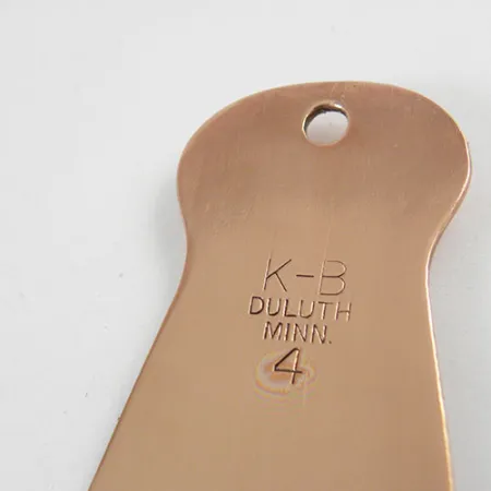 K-B Bait K-B Spoon 4 Plandavka, Měď, 40g, Model Superior, #2930