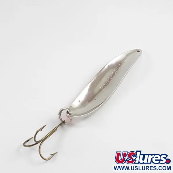 Acme Fiord Spoon Plandavka, Nikl / Oranžová, 21g, USA, #2938