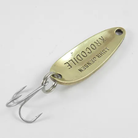 Luhr Jensen Krocodile Plandavka, Zlato / Červená, 9g, Daleký Nához, #2965