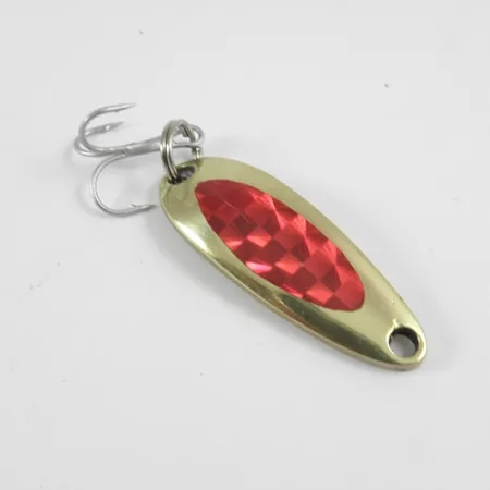 Luhr Jensen Krocodile Plandavka, Zlato / Červená, 9g, Daleký Nához, #2965