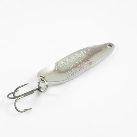 Luhr Jensen Krocodile Die #3 Třpytka, Nikl / Zelená, 10g, #2967