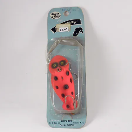 Buck Perry Spoonplug Series 200 Plandavka, Červená / Černá, 17g, #2978