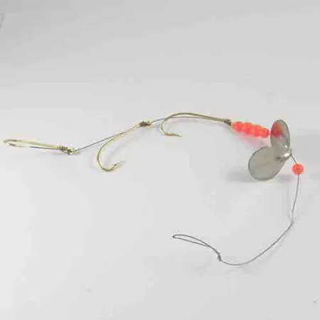 Aeroplane Spinner Aero spin 3 Vrtulková třpytka, Nikl/Červená, 4g, #2992