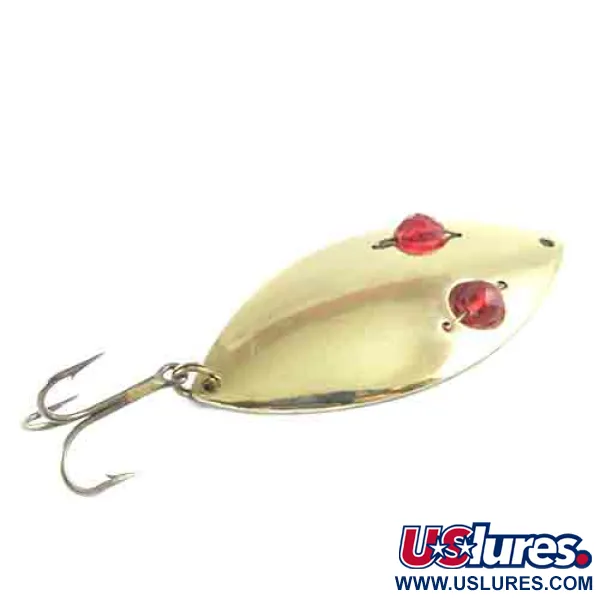 Hofschneider Red Eye Wiggler Plandavka, Mosaz, 21g, Červené Oči, #2994