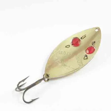 Hofschneider Red Eye Wiggler Plandavka, Mosaz, 21g, Červené Oči, #2994