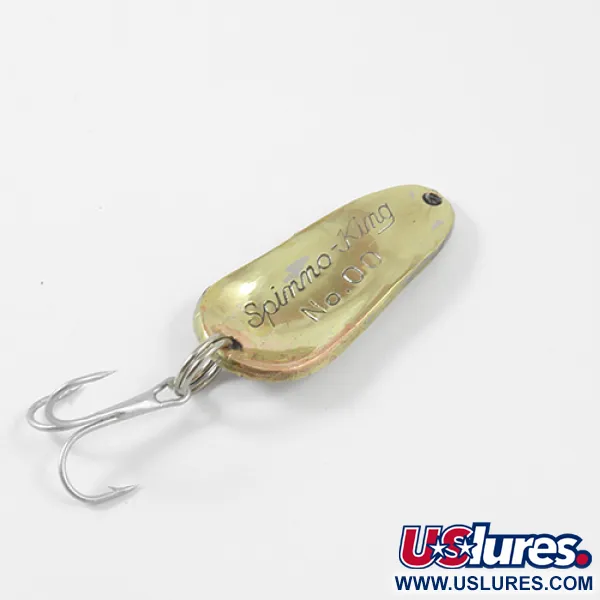 Weller Spinno-King 00 Plandavka, Nikl / Zlato, 7g, Vintage, #3012
