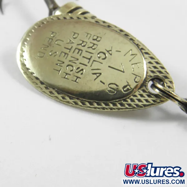 Mepps Aglia 1 Třpytka, Mosaz, 3.5g, Klasický Design, #3028