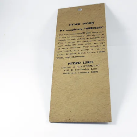 Hydro Lures Weedless Hydro Spoon, Bílá/Šedá/Červená, 14g, Do trav, #3039