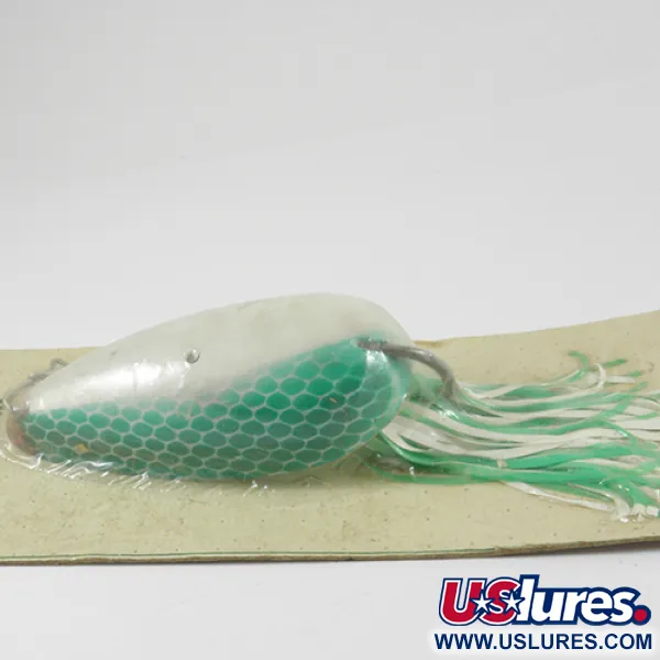 Hydro Lures Weedless Hydro Spoon Plandavka, Bílá/Zelená, 17g, #3074