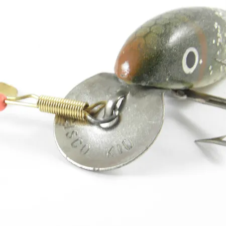 Suick Cisco Kid Nástraha, Přírodní / Glitter, 6.5g, Kovová Lopatka, #3077