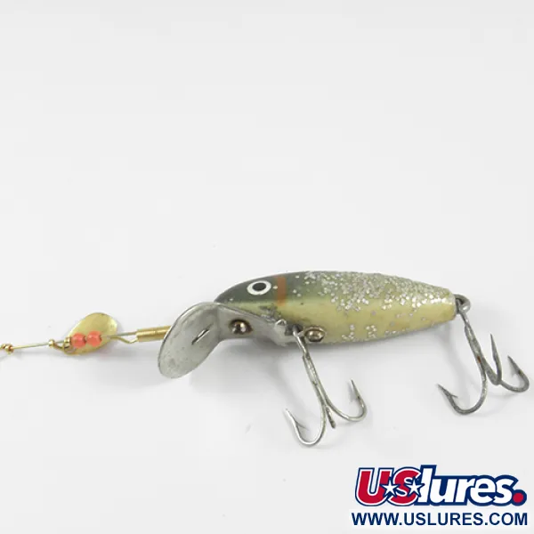 Suick Cisco Kid Nástraha, Přírodní / Glitter, 6.5g, Kovová Lopatka, #3077