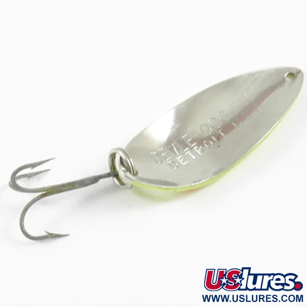 Dardevle Devle Dog 7700 Třpytka, Žlutá/Červená/Nikl, 14g, #3095