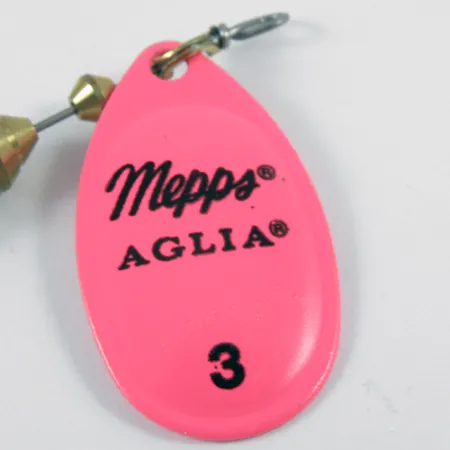 Mepps Aglia Hot Pink 3 Třpytka, Fluorescenční růžová, 7g, #3106