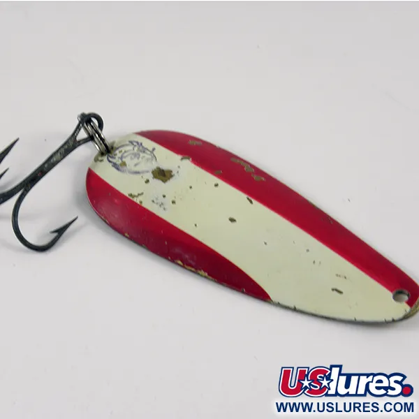 Eppinger Dardevle Dardevlet, 21g, Red / White / Brass, plandavka #3133