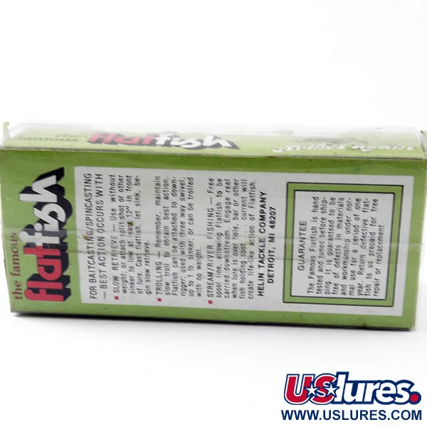 Helin Tackle FlatFish X5 Nástraha, Červená / Černá, 5,5g, Vintage, #3148