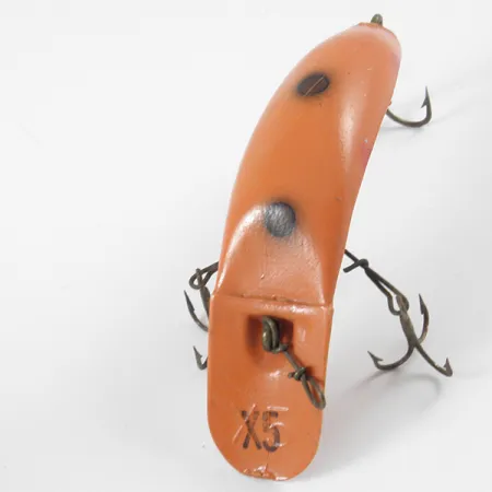 Helin Tackle FlatFish X5 Nástraha, Červená / Černá, 5,5g, Vintage, #3148