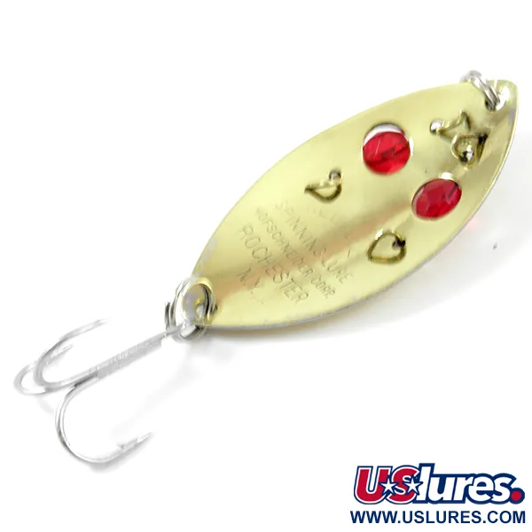 Hofschneider Red Eye junior Třpytka, Mosaz / Červené oči, 11g, #3159