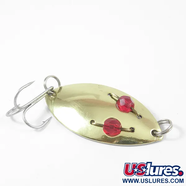 Hofschneider Red Eye junior Třpytka, Mosaz / Červené oči, 11g, #3159