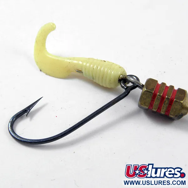 Mepps Comet 1 Třpytka, Mosaz / Žlutá, 3,5g, Výměnný trailer, #3169