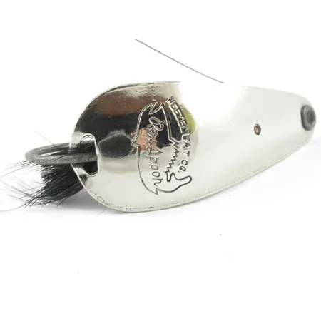 Vintage Weezel Rex Weedless Spoon, Nikl, 12,5g, Proti váznutí, #3207