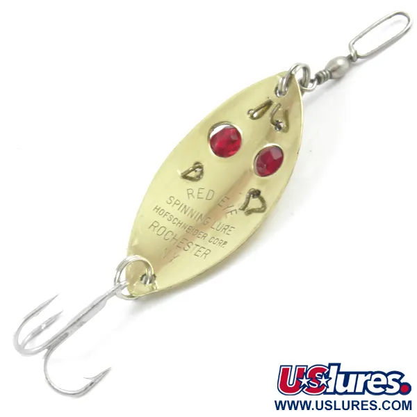 Hofschneider Red Eye junior Plandavka, Gold / Red Eyes, 11g, #3216