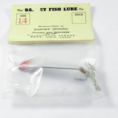 Weedless Barney Spoons Plandavka, Červená/Bílá, 7g, Antizávěs, #3231