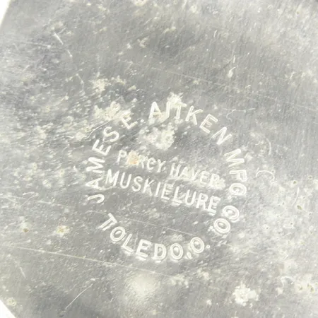 James Aitken Muskielure Plandavka, Červená/Bílá/Nikl, 53g, #3235