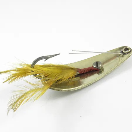 Weezel Rex Weedless Spoon Třpytka, Mosaz, 12.5g, Peří, #3237