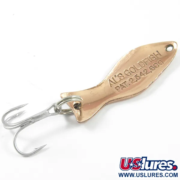 Al's Goldfish Plandavka, Měď, 4.5g, Vzor šupin, #3243