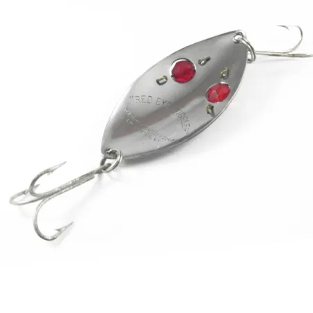 Hofschneider Red Eye Wiggler Plandavka, Ocel/Červená, 25g, Korálky, #3249