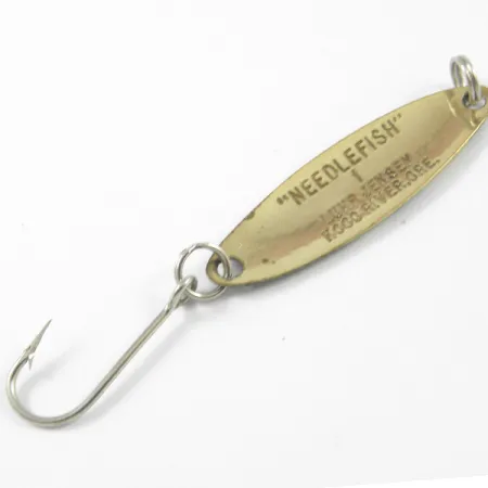 Luhr Jensen Needlefish 1 Plandavka, Zelená/Žlutá/Mosaz, 2g, #3276