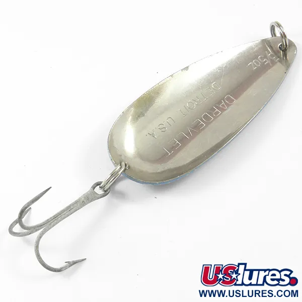 Plandavka Eppinger Dardevle Dardevlet, Nikl/Modrá, 21g, Detroit, #3279