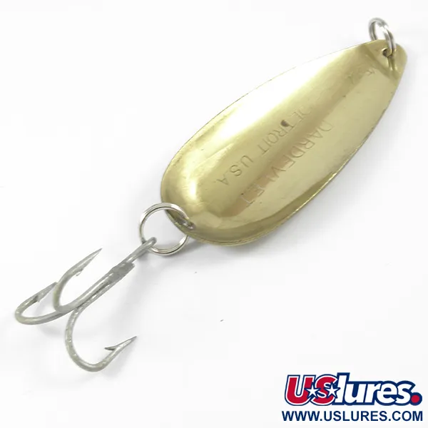 Eppinger Dardevle Dardevlet Plandavka, Mosaz, 21g, Vintage, #3282