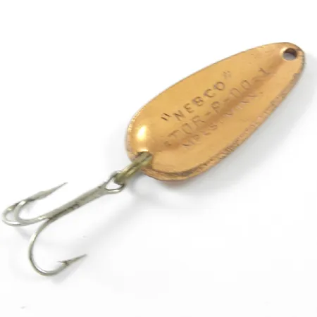 Nebco Tor-P-Do 1 Plandavka, Tepaná Měď, 7g, Vintage USA, #3296