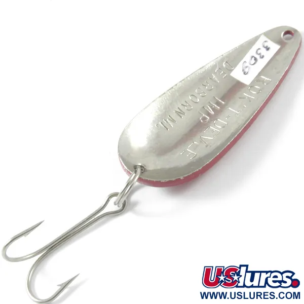 Dardevle Rok't Imp Plandavka, Červená/Bílá/Nikl, 21g, #3309