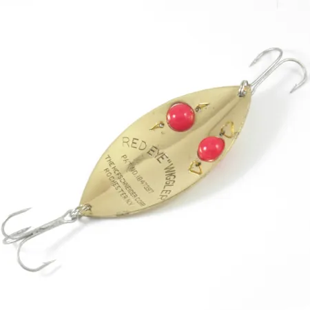 Hofschneider Red Eye Wiggler 3359 Plandavka, Zlatá/Červené oči, #3359