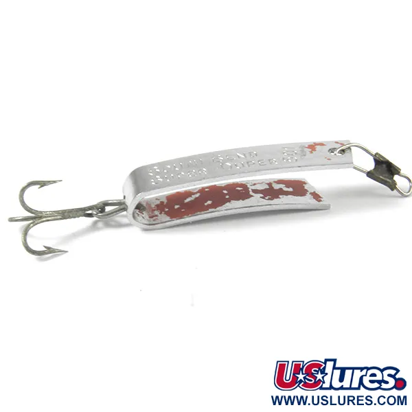 Plandavka South Bend Super-Duper 501, Nikl / Červená, 2,3g, #3368