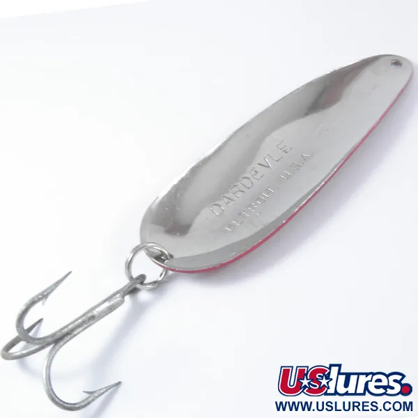 Eppinger Dardevle Plandavka, Červená/Bílá/Nikl, 28g, Detroit, #3381