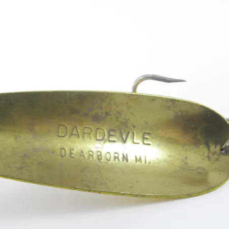 Plandavka Eppinger Dardevle, Five of Diamonds, 28g, Mosazná, #3382