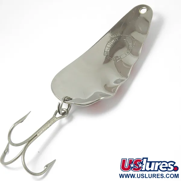 Lucky Strike Nickel Half Wave Plandavka, Nikl/Červená/Bílá, 14g, #3400