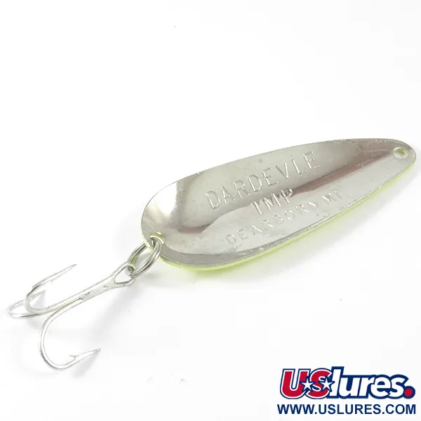 Eppinger Dardevle Imp 3407 Plandavka, Žlutá/Zelená/Nikl, 11g, #3407